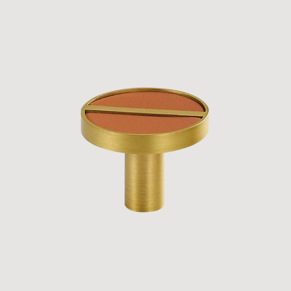 Nuppi 1076 | Messinki + Nahka | Tan