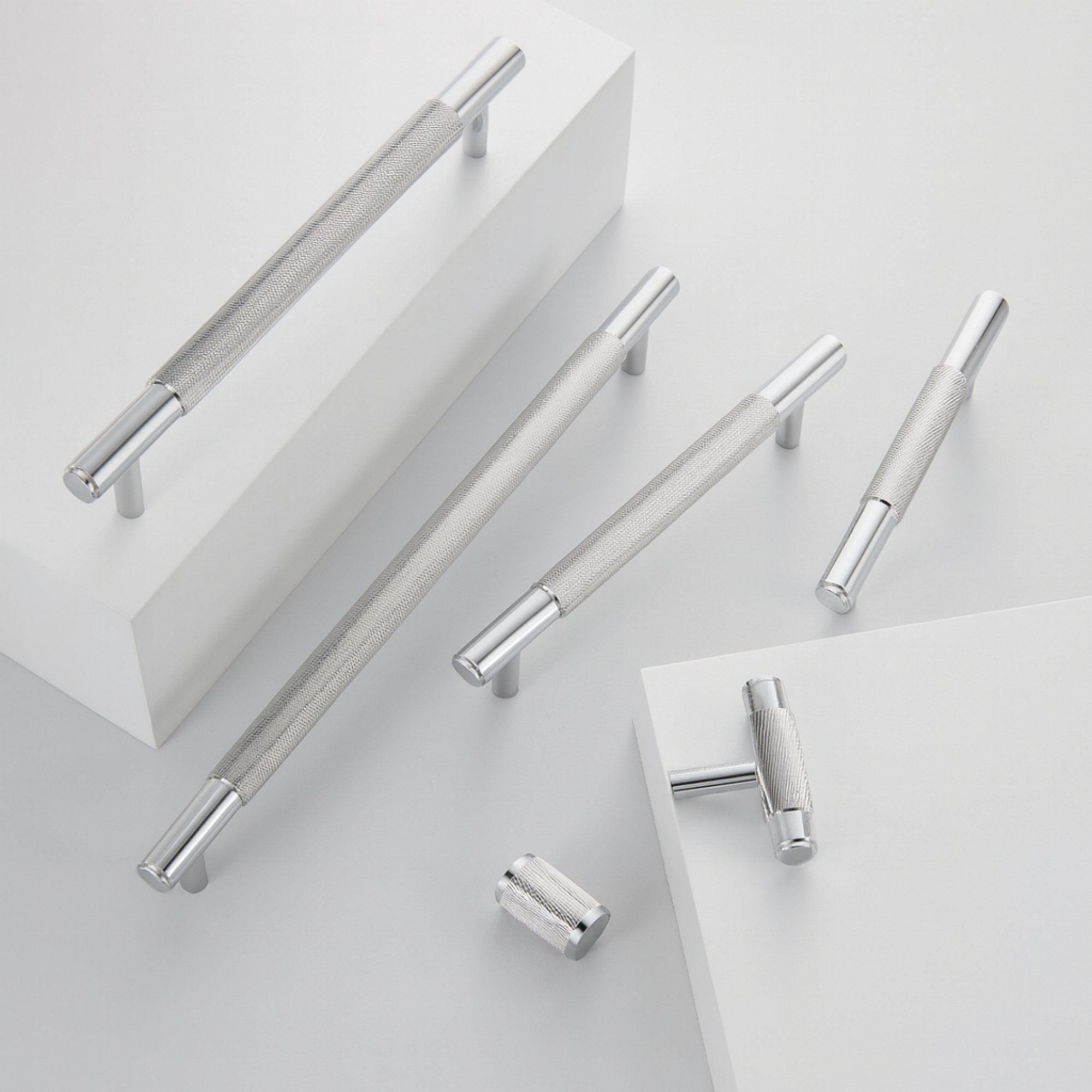 Handle 3146 | Ribbed | Chrome
