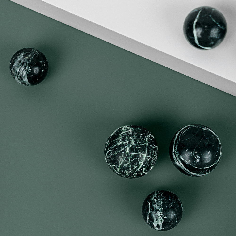 Knop DR101 | Marmer | Green Flower 