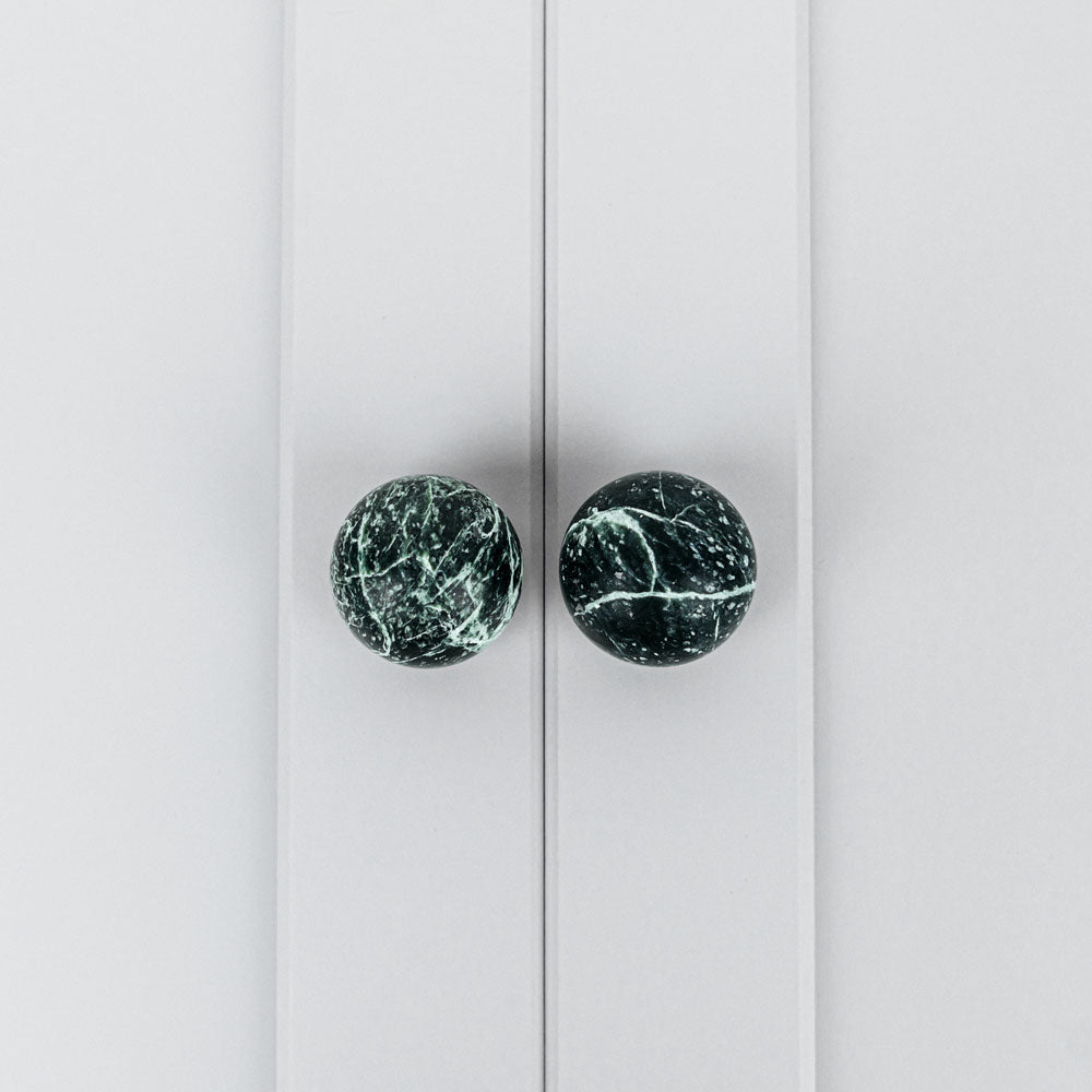 Knop DR101 | Marmer | Green Flower 