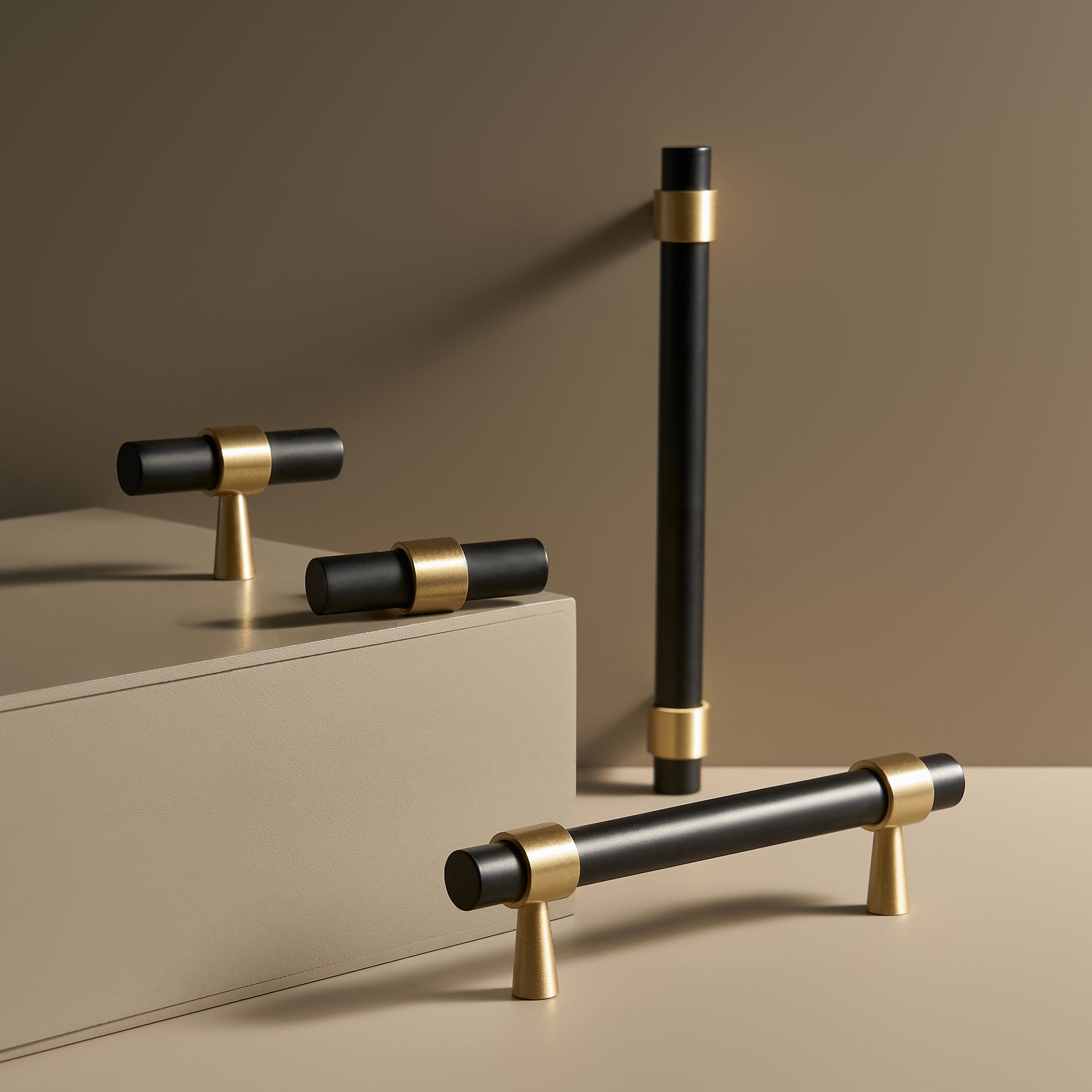 Zwart + Messing