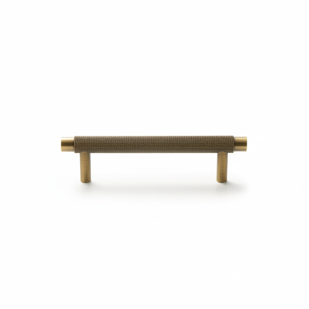 Handle CH098 | Knurled | Antique Brass