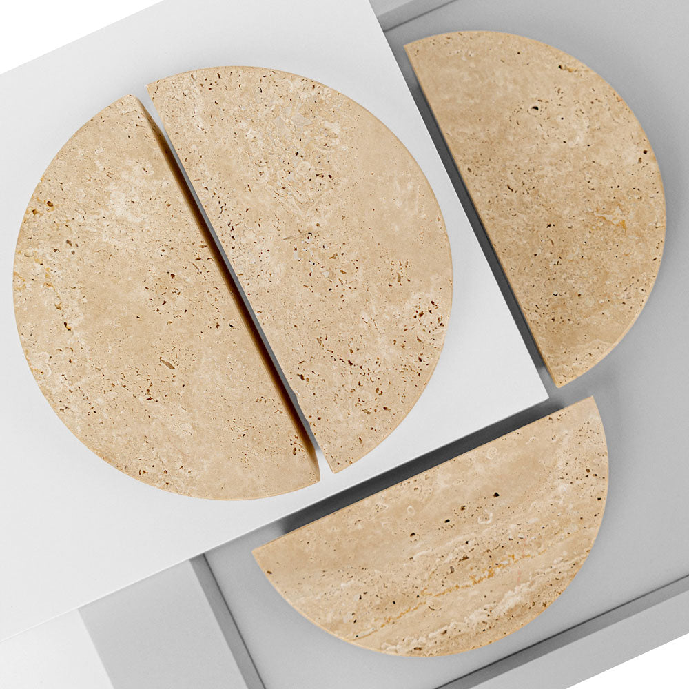 Maniglia DR102 | Marmo | Travertine (SET)
