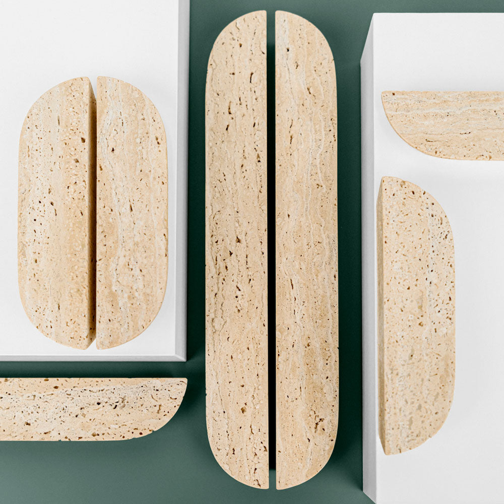Maniglia DR103 | Marmo | Travertine (SET)