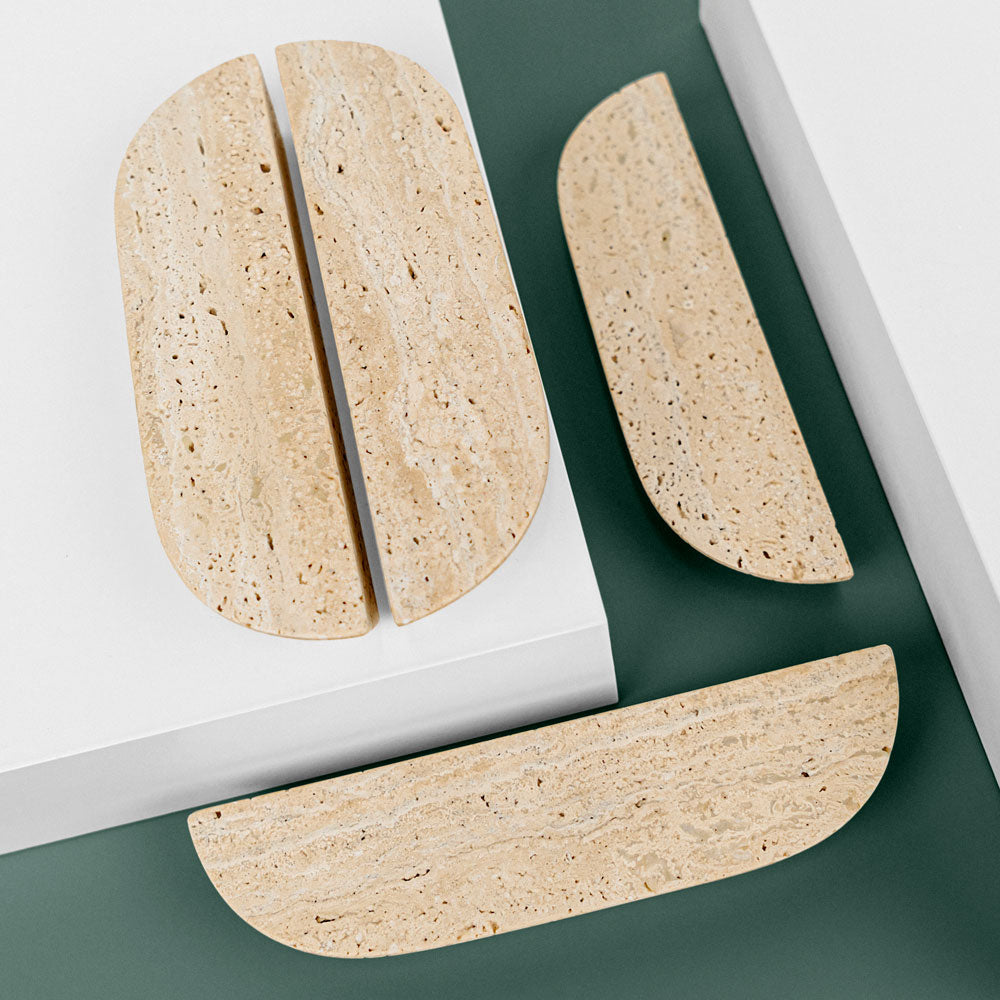 Maniglia DR103 | Marmo | Travertine (SET)