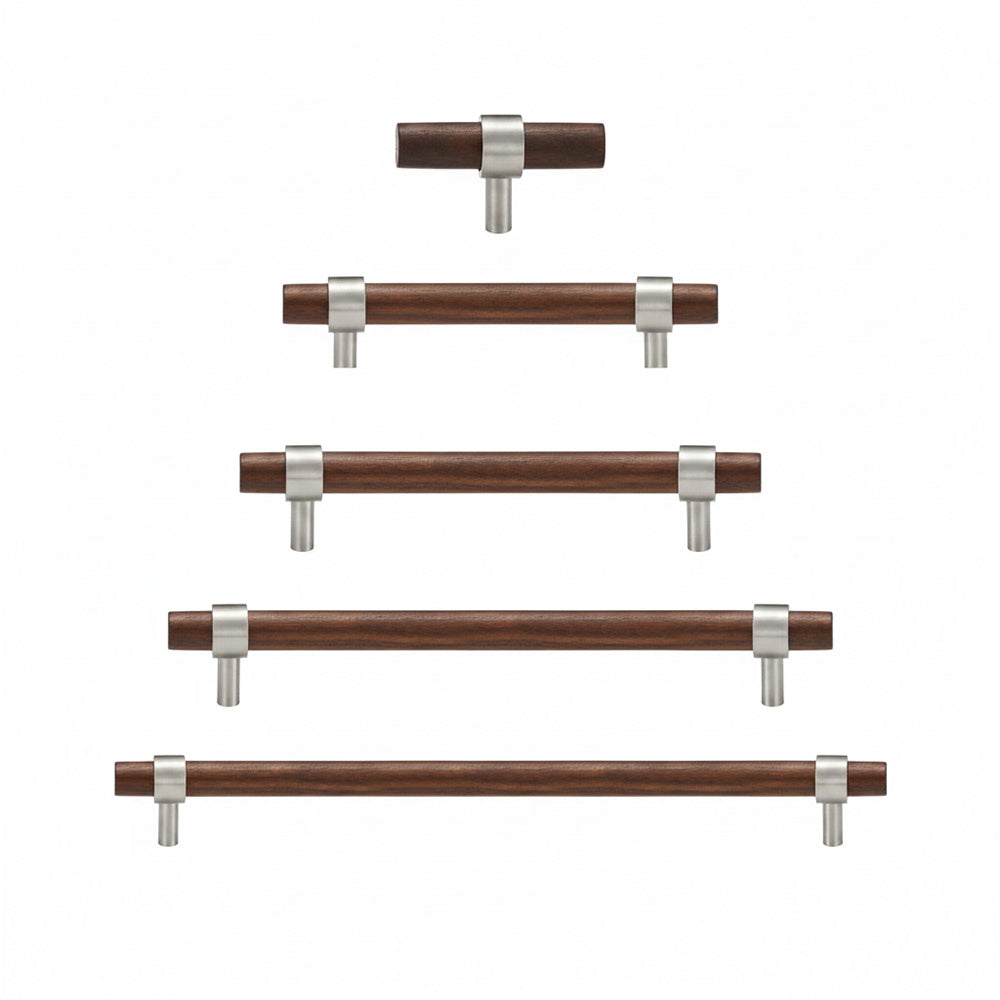 Griff CH025W | Walnuss + Nickel