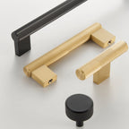 T-bar CH052 | Knurled | Black