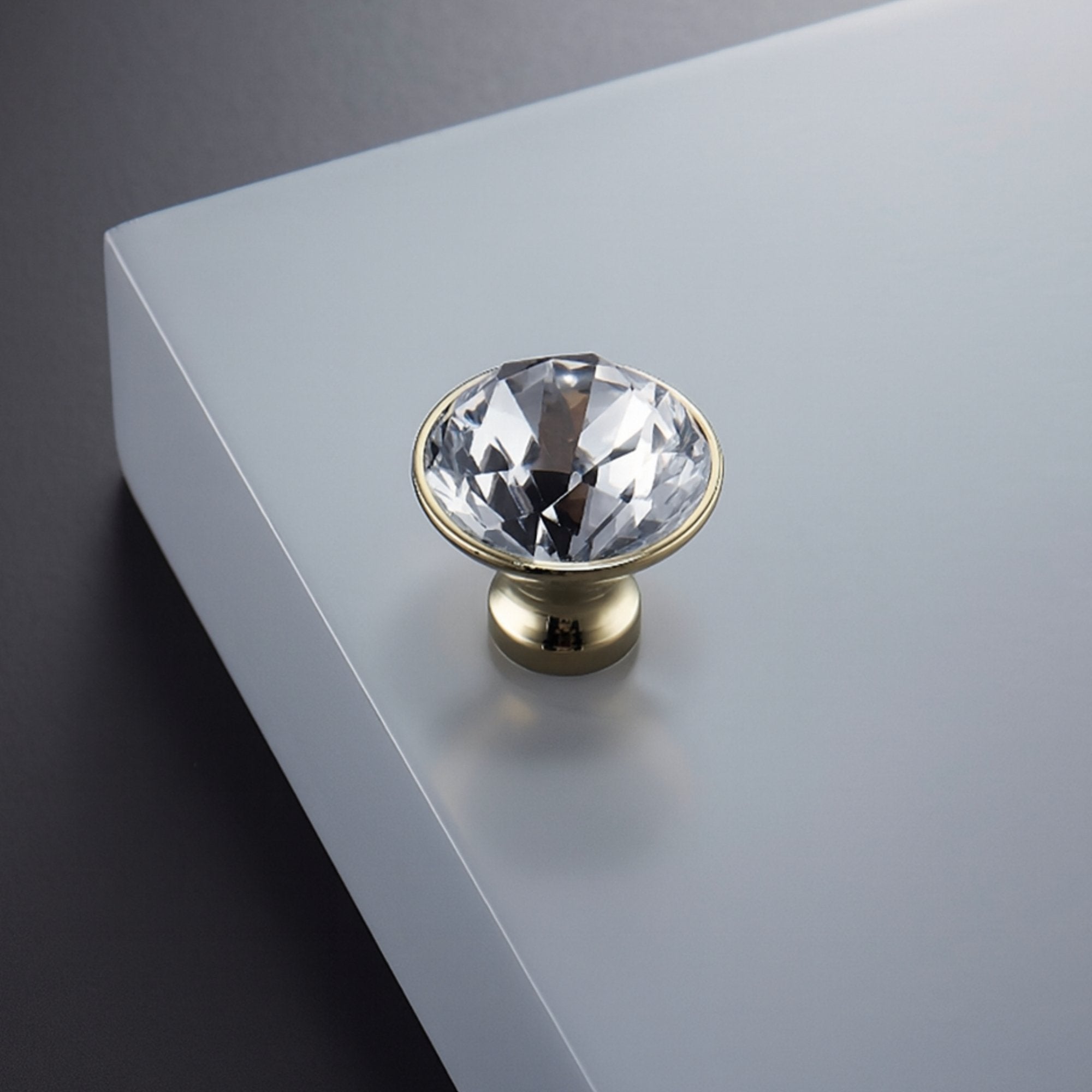 Knopp 1044 | Kristall | Guld
