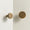 Knob CH057 | Knurled | Antique Brass