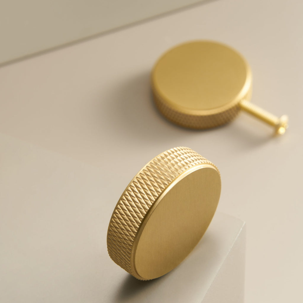 Knob CH059A | Knurled | Brass