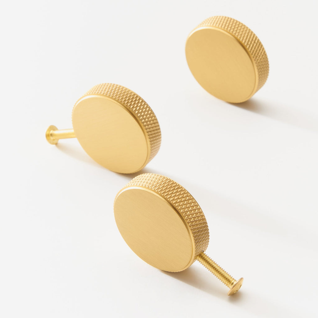 Knob CH059A | Knurled | Brass