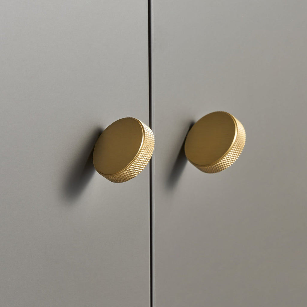 Knob CH059A | Knurled | Brass