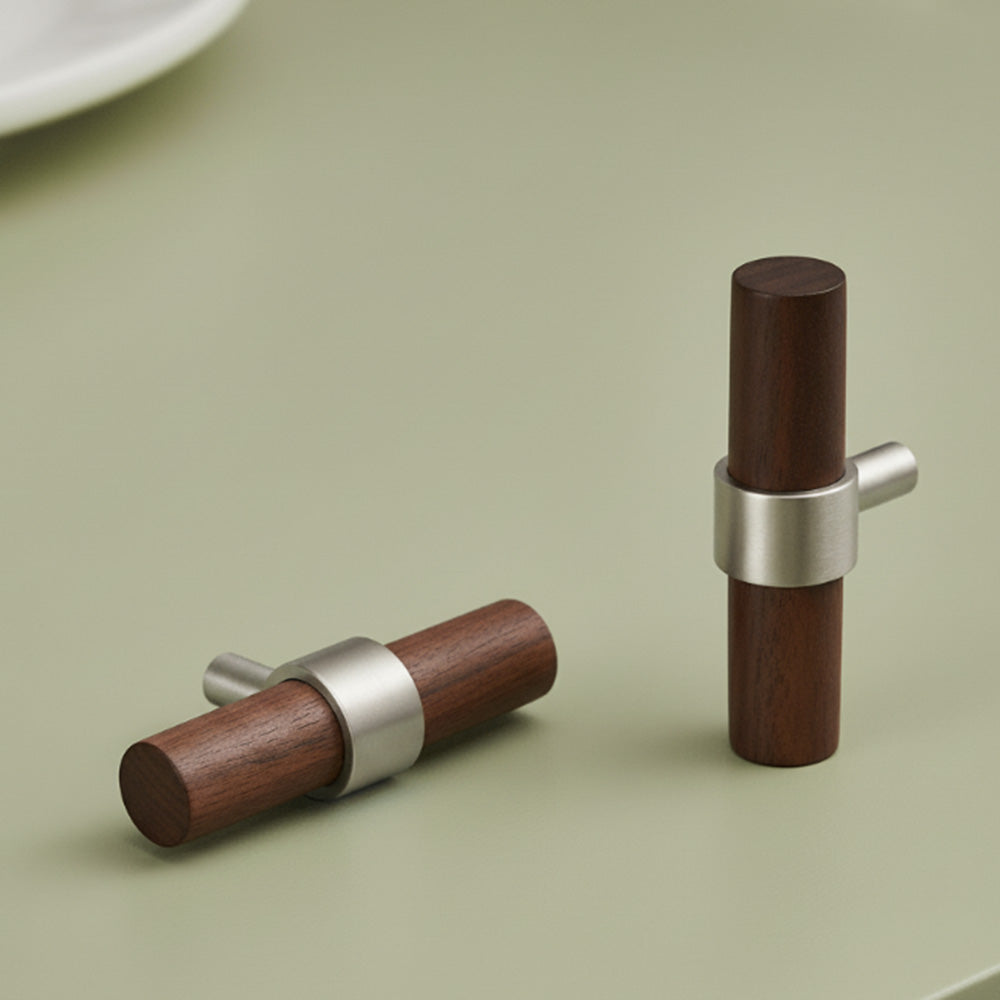 T-barre CH025W | Valnød + Nikkel
