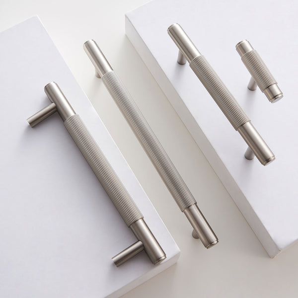 Handle 3100 | Ribbed | Nickel 