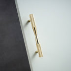 Handtag 3095 | Lättrat | PVD Guld - Dooroom